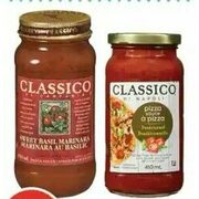 Classico Traditional Pizza or Pasta Sauce - $3.69