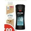 Axe Shower Gel, St. Ives or Old Spice Body Wash - $5.99