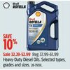 Shell Rotella Heavy-Duty Diesel Oils  - $32.29-$52.99 (10% off)