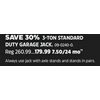 Motomaster 3-Ton Standard Duty Garage Jack - $179.99 (30% off)