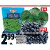Blueberries, Avocados, Green Beans - $2.99