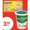 Danone Activia Yogurt or No Name Cream Cheese - $3.79