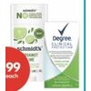 Schmidt's Natural, Degree or Dove Clinical Antiperspirant/Deodorant - $9.99