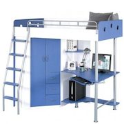jysk bunk bed with desk